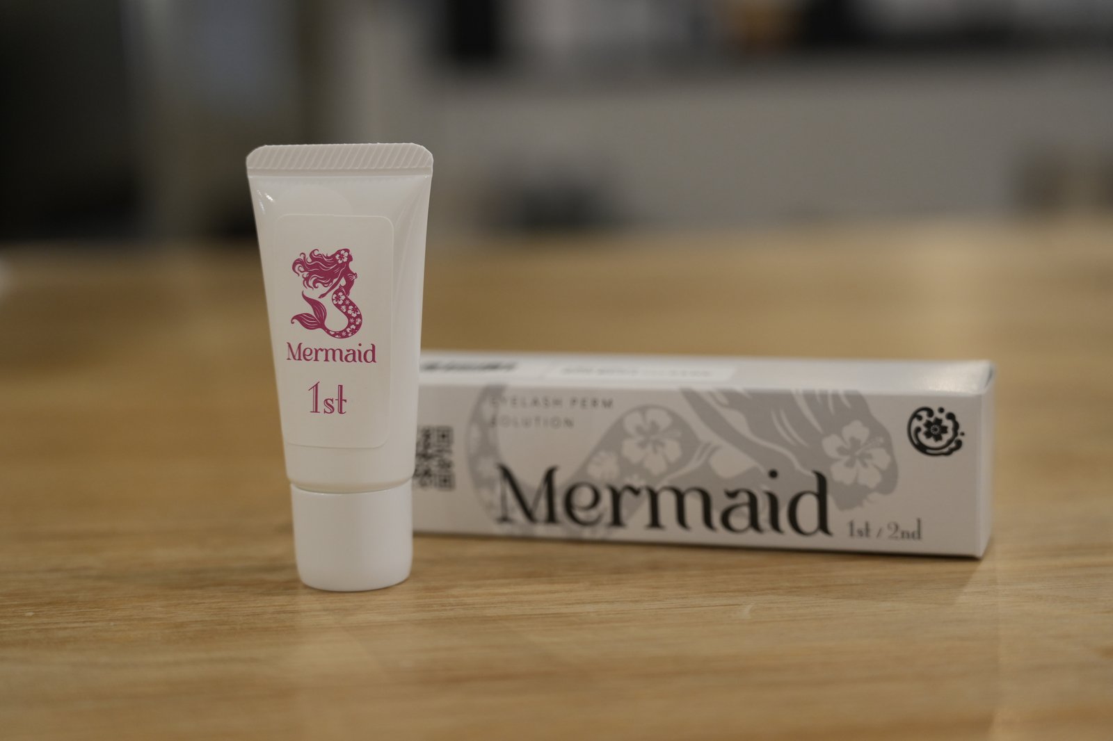 Mermaid Lash Lift 1剤（1st）の製品パッケージ